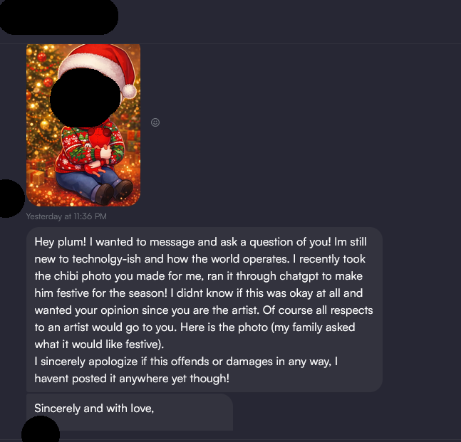 Chunksofplum Artist and Sea Monkey Vtuber 🌊🌈 tweet media