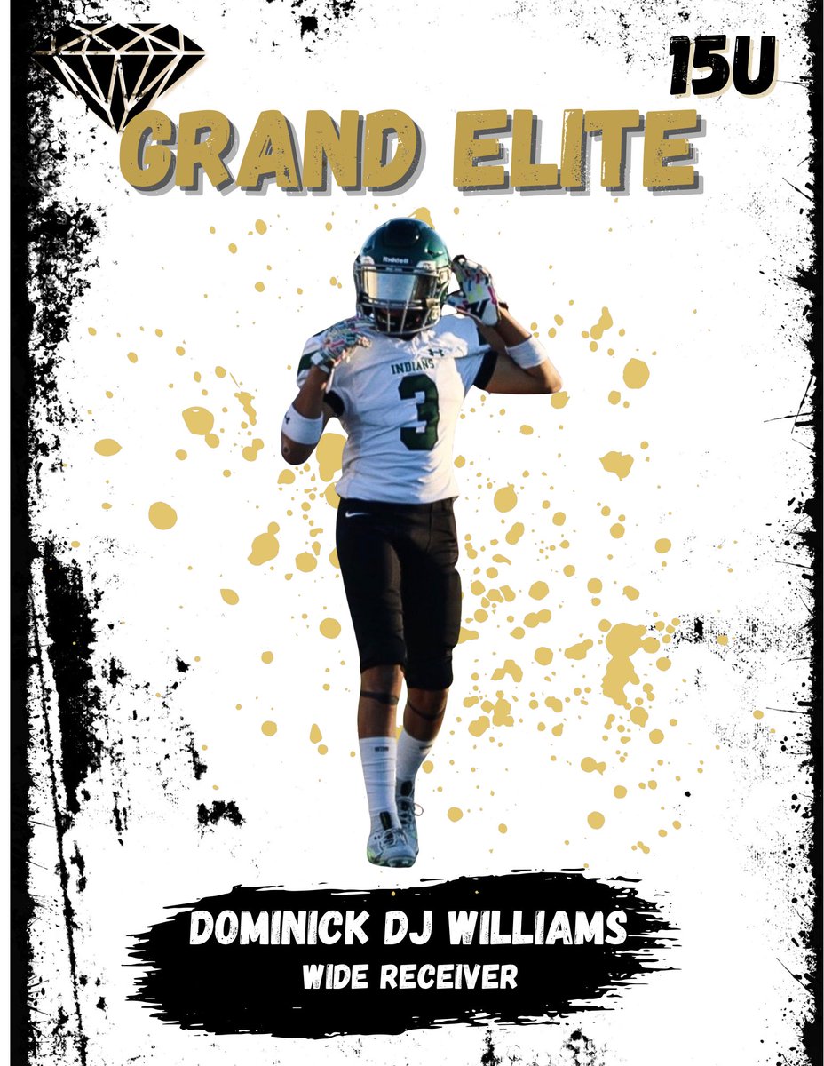 DJWilliamsjr3's tweet photo. Itโs ๐ Rocking with @GrandElite3 for 7v7. We full of ๐ถ too. #DJWay https://t.co/y5uylRTYg5