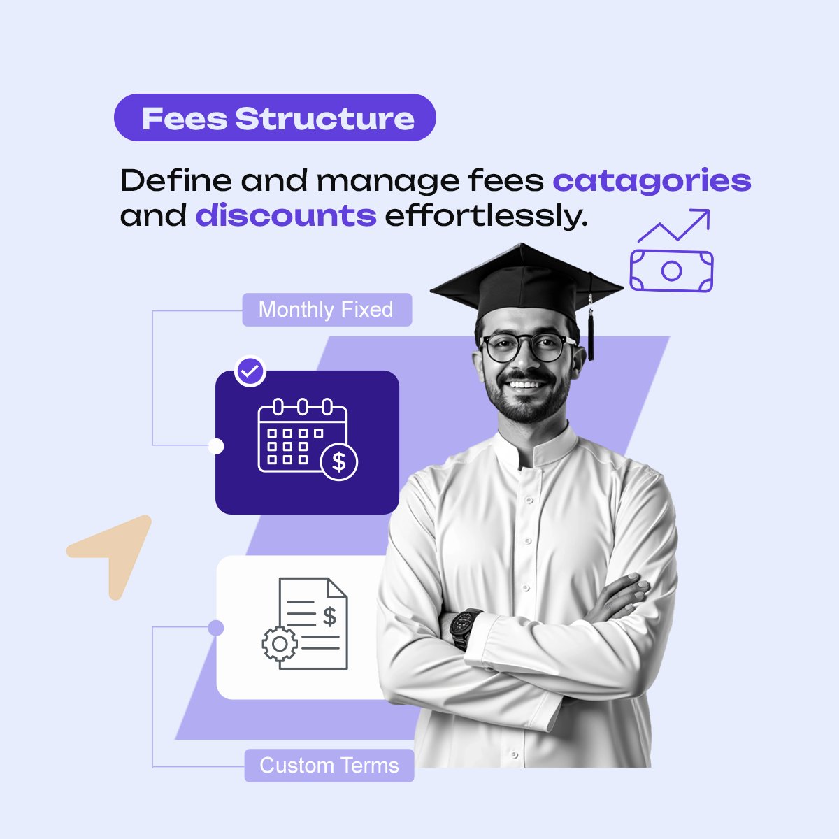 ESkooly's tweet photo. Simplify financial planning with eSkooly’s flexible Fee Structure system.

Create unlimited fee categories, set class-wise amounts, and manage scholarships with automated, accurate billing.

👉 Manage your institute now: https://t.co/7M4hCwgPRb 💼📊 https://t.co/IMQ88oqZ6M