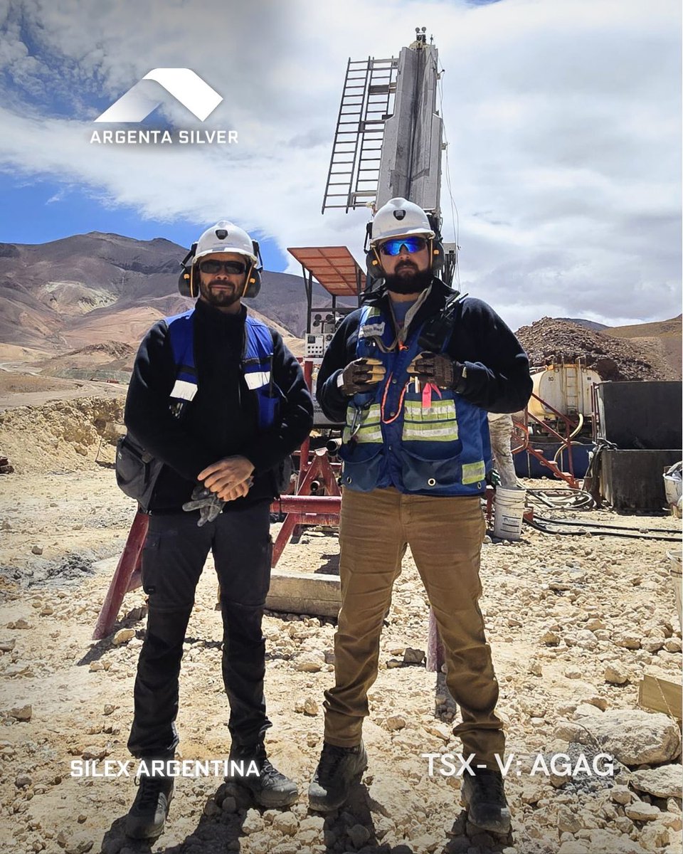 argentasilverag's tweet photo. Momentum continues at El Quevar as the summer drilling program advances. CEO Joaquin Marias is on site this week with Chief Geologist, Guillermo Peralta. 

Stay tuned for news updates!

📈 TSXV: AGAG | OTCQB: AGAGF
$AGAGF $AGAG #Argenta #ArgentaSilver #AGAGF #AGAG #silver #silvermine