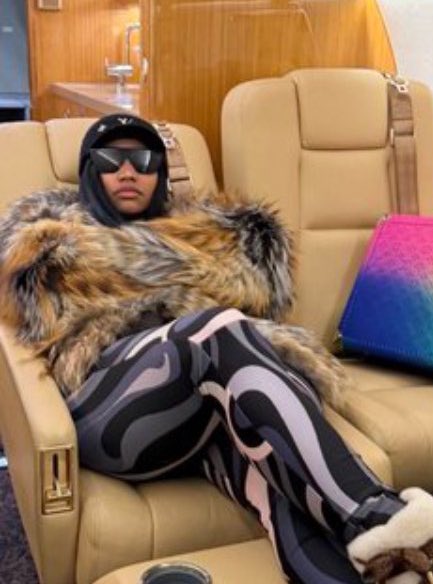 CCardib2's tweet image. Fixed it for you.

Mink                                          Faux dog fur