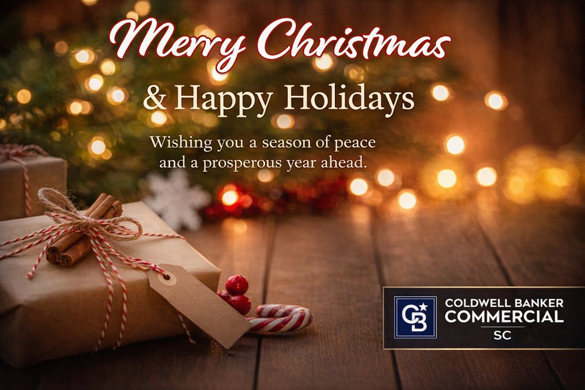CBCSoCalGroup's tweet photo. Seasons Greetings from Coldwell Banker Commercial SC. We will be closed on December 24th, 25th, 30th and January 1st in observance of the holidays.
#merrychristmas #happyholidays #happynewyear #commercialrealesate #realestate #propertymanagement #cbcsc #coldwellbankercommercial https://t.co/mNFhwzU4XO