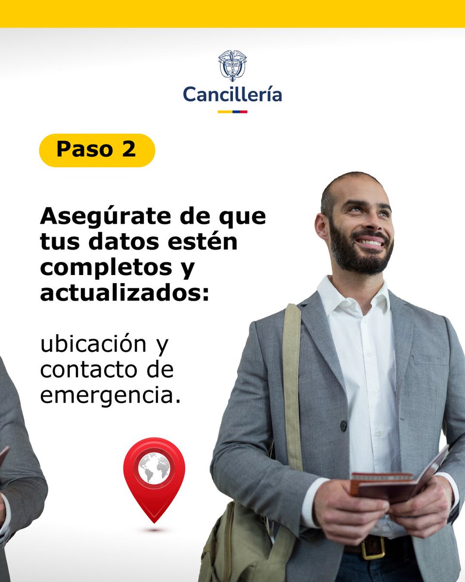 CancilleriaCol's tweet image. Antes de salir del país, ten en cuenta esta información en caso de requerir asistencia consular ante cualquier eventualidad.