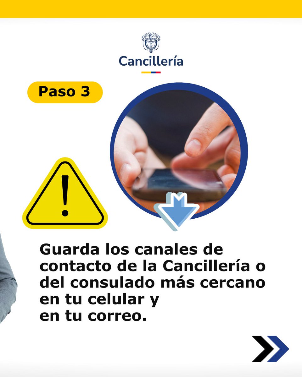 CancilleriaCol's tweet image. Antes de salir del país, ten en cuenta esta información en caso de requerir asistencia consular ante cualquier eventualidad.