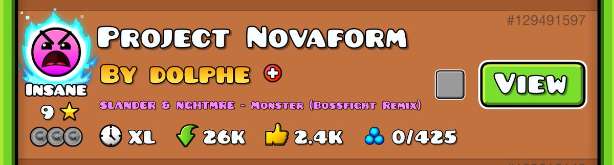 IT GOT IN THE GAUNTLET... TYSM <a href="/DolpheGD/">Dolphe</a> FOR GIVING ME THIS MASSIVE OPPORTUNITY🥺❤️