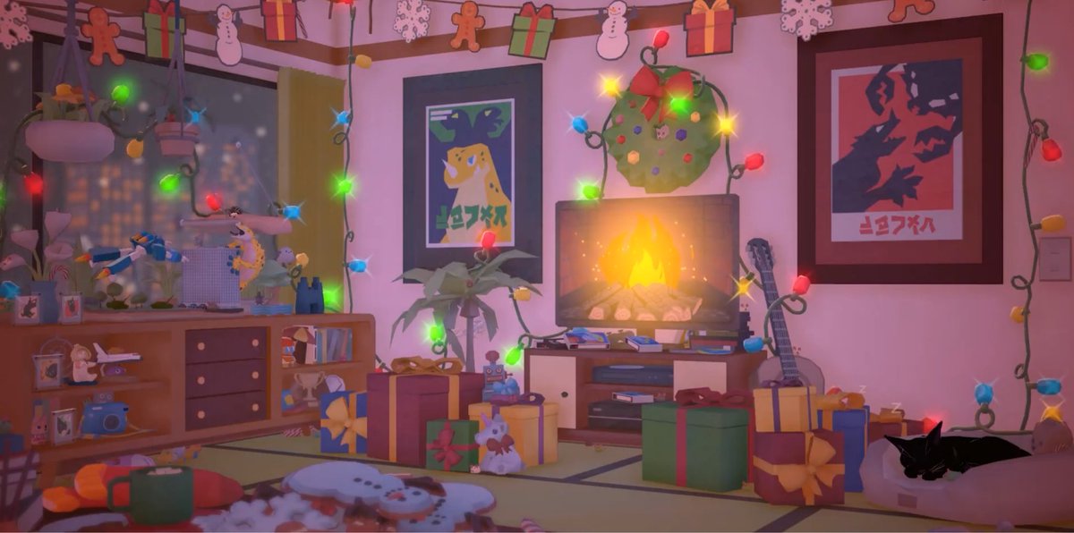 Cozy up with Kitty by the fireplace with a special 3 hour Yule Log video! 

youtu.be/SZ65DdGCP6k