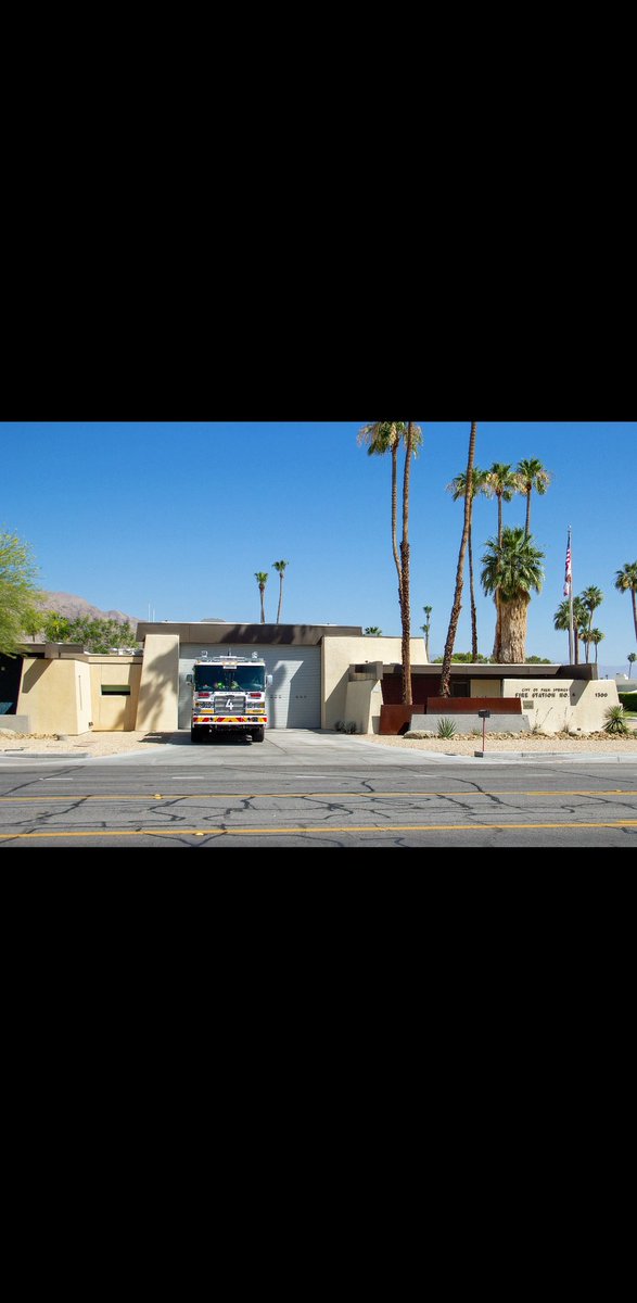 Palm Springs Fire Department tweet media