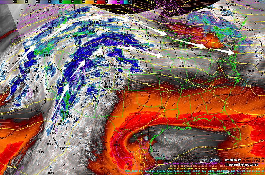 theweatherguy's tweet image. THIS WEEK’S WEATHER — #Philadelphia #weather #PAwx #PhillyWx

“Interesting” Weather Setting up for the Weekend

Posted Tuesday 12/23/25 @ 4:08 ... buff.ly/vcCN0sx