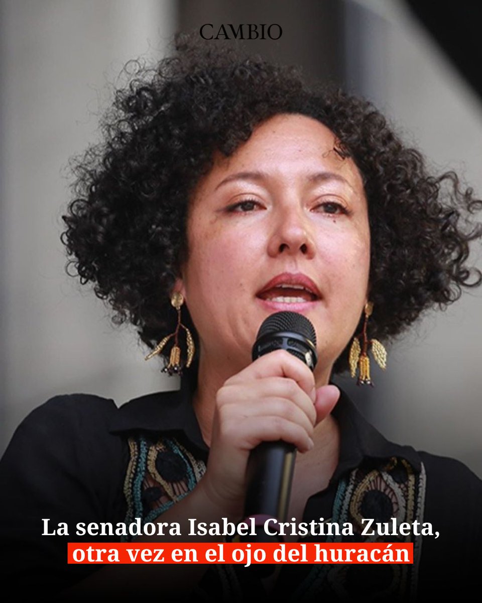 estoescambio's tweet image. La congresista del Pacto Histórico protagoniza una nueva controversia: haber ejercido presiones sobre la entonces ministra de Justicia, Ángela María Buitrago, para favorecer a jefes criminales de Medellín. Ella asegura ser víctima de una persecución sistemática y de “ataques…