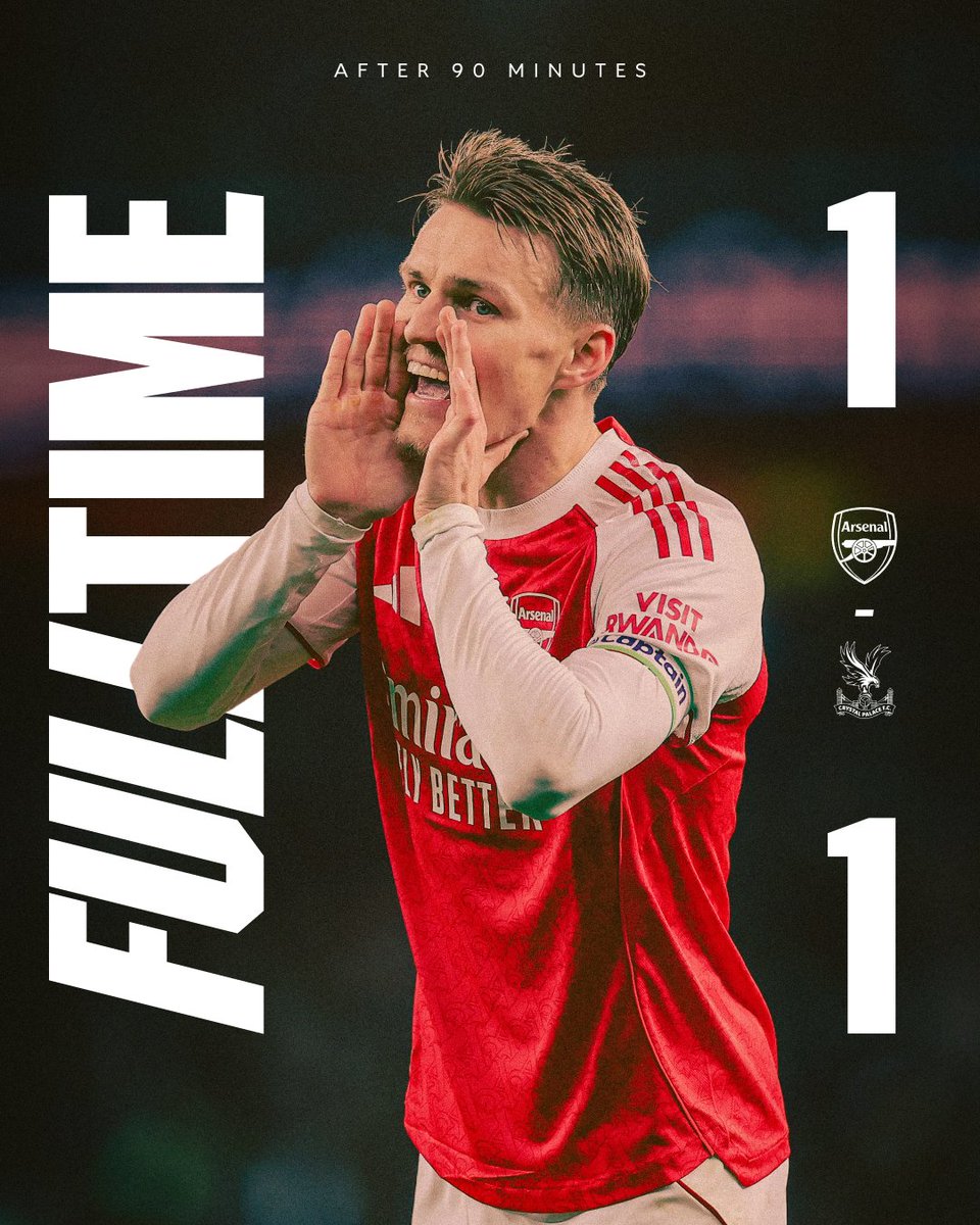 Arsenal's tweet image. Honours even after 90 minutes - we head to penalties.

COME ON YOU GUNNERS!!
