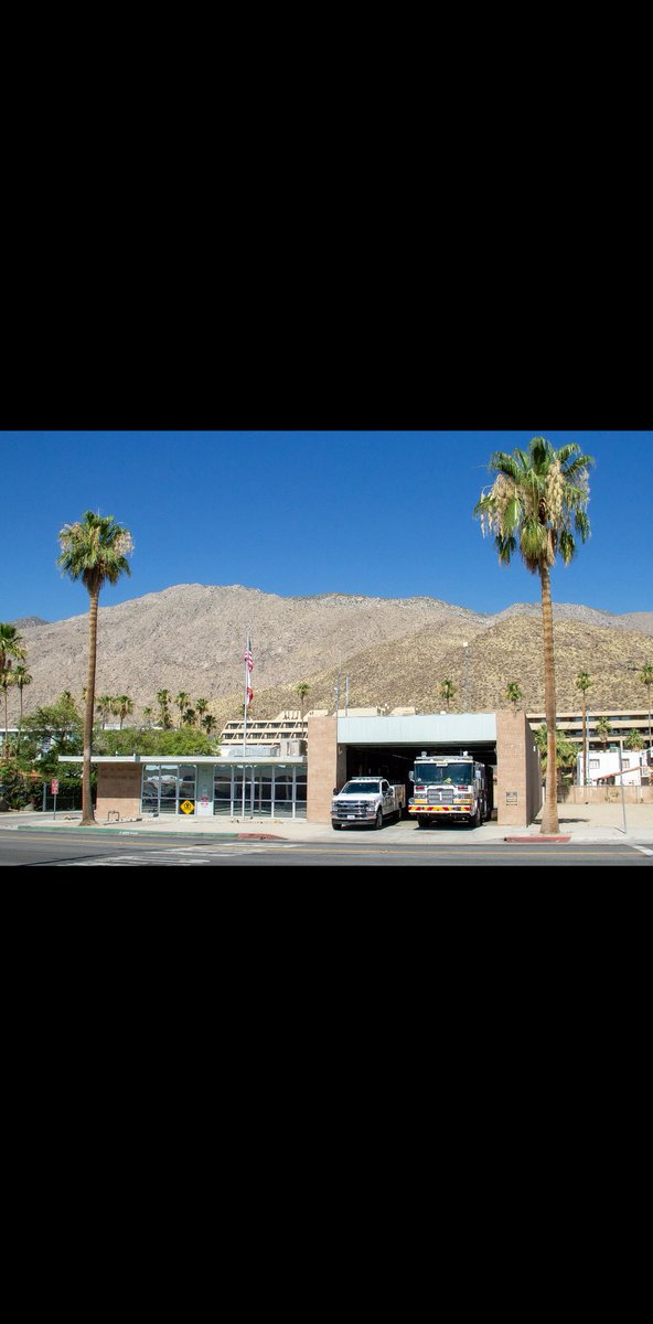 Palm Springs Fire Department tweet media