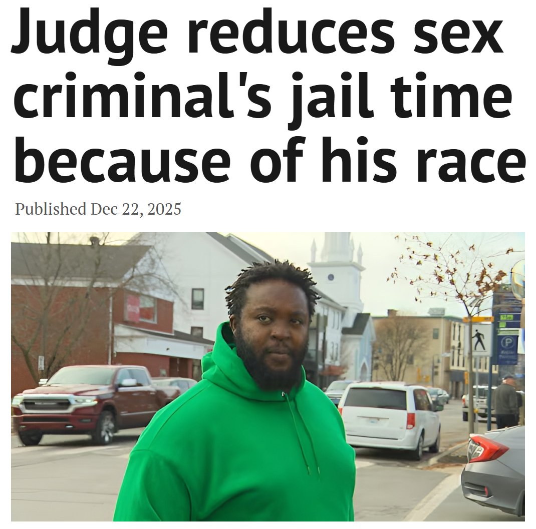 TooWhiteToTweet's tweet image. A Nigerian man named Omogbolahan Jegede violently sexually assaulted two women at St. Francis Xavier University in 90% White Nova Scotia, Canada.

He has received leniency in his sentence.

Why? Because he's non-White.

An “Impact of Race and Culture Assessment” was conducted,…