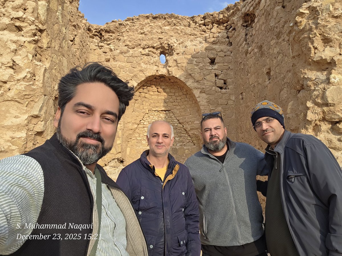 smn121's tweet photo. Visited with Mohammad al-Sawwaf, Muntazar al-Bayati, and Mohammad Omidifard.
Special thanks to Mohammad al-Sawwaf, the renowned Iraqi photographer who documented Aqiser Church in the early 2000s and helped bring attention to its importance. /End
#AqiserChurch
#كنيسة_الأقيصر
#Iraq https://t.co/SrYrlGDw81