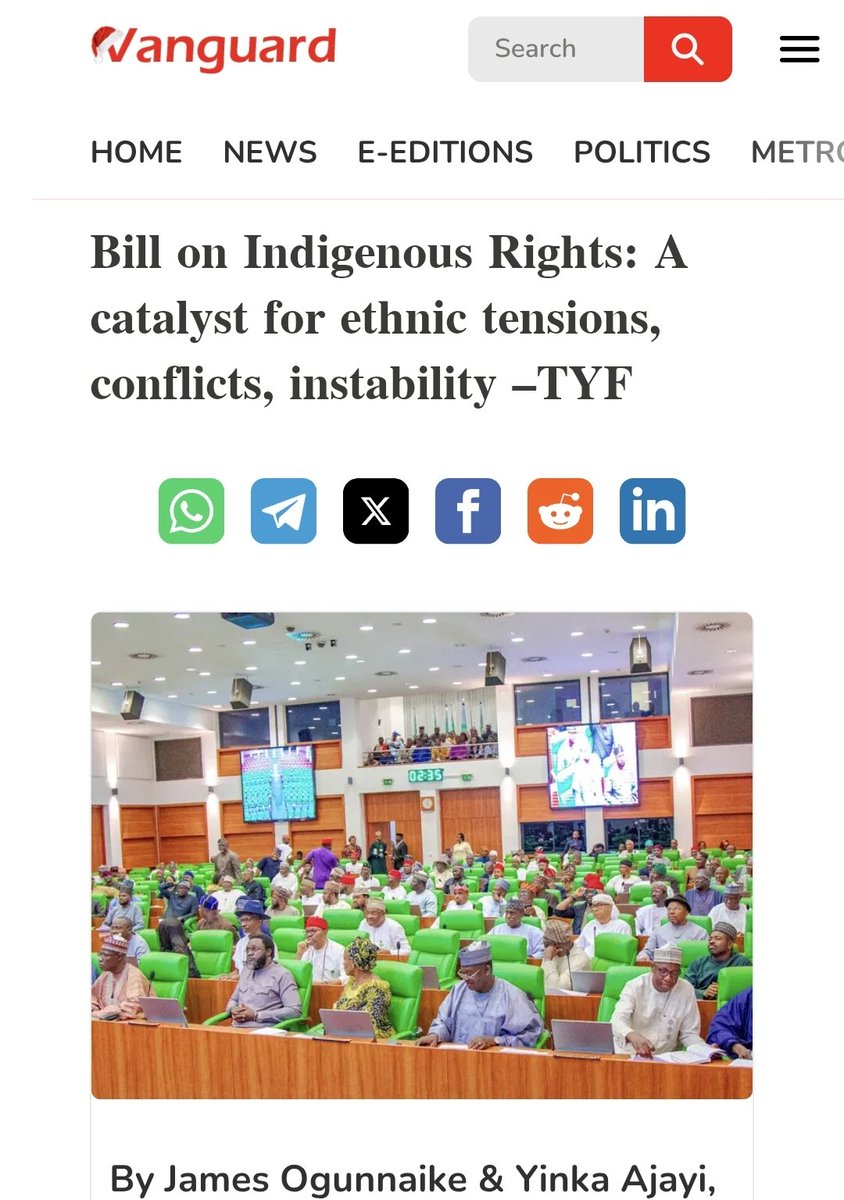 TyfPacc's tweet image. Indigenous status guarantee is hidden as a rider bill for citizenship for expats. The following will be the fallout, and it has never happened in history before. But Ben Kalu and his ambition—an offshoot of Zikism—want to trigger another form of slavery, the same way his myopic…