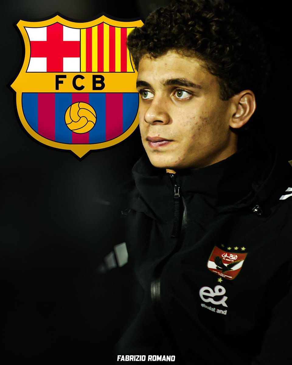 MeMeDonSteve's tweet photo. 🚨💙❤️Hamza Abdelkarim wants to join Barcelona as talks are underway. 17 year old talent wants the move, seen as a ‘dream’ for his career. 🇪🇬 https://t.co/sgRcYniide