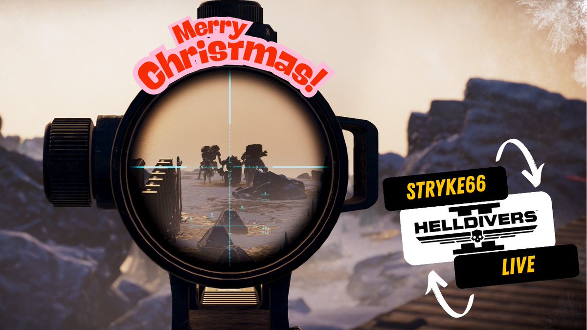 Tonight at 8PM we close out the year with our final Helldive. Open lobbies are active for all ranks as we send off the year with teamwork, laughter, and glorious Super Earth enthusiasm. One last dive before the holiday stand down.
#Twitch #Helldivers2