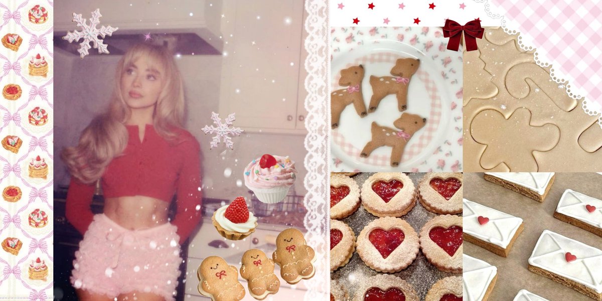 christmas baking with sab 🍓