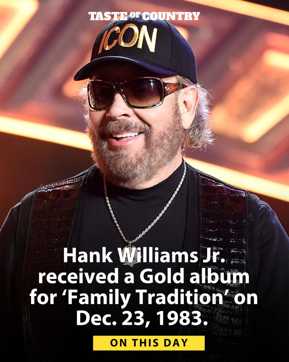 TasteOfCountry's tweet image. There's NOTHING better than classic @HankJr!