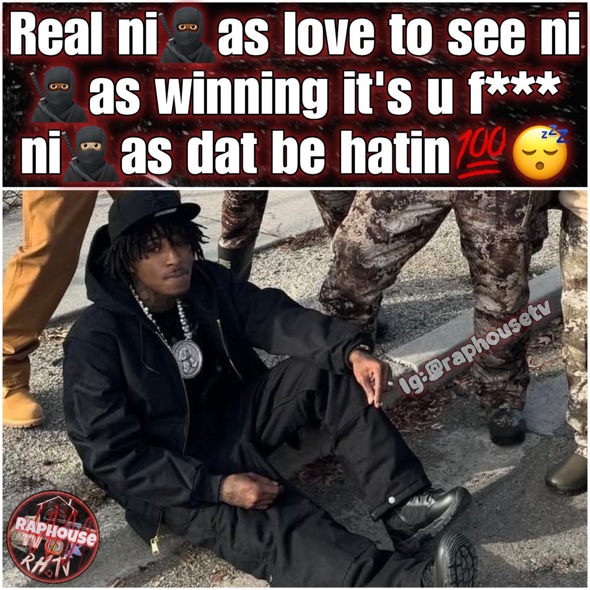 raphousetv2's tweet image. Real spill can’t hate on greatness of any form 🔥💯