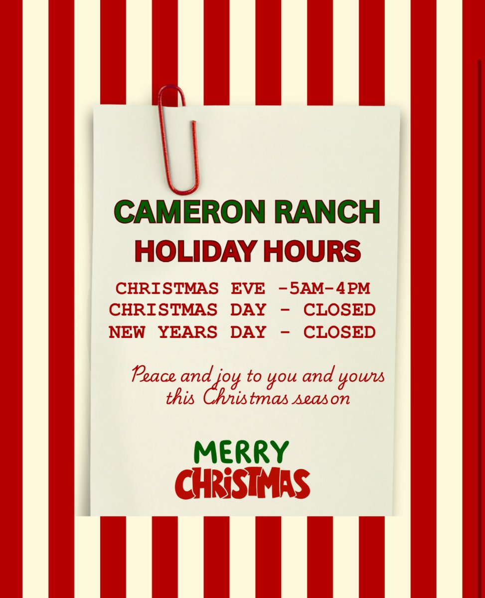 Cameron Ranch Food Mart tweet media