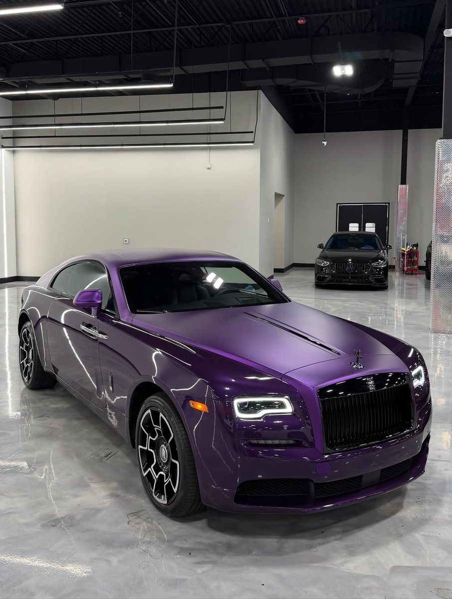 nocarcontext's tweet image. Rolls Royce Wraith 💜💜