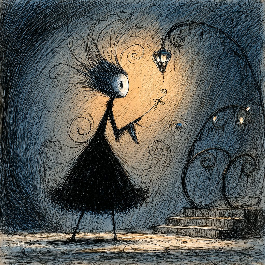 Dark fairytale sketches