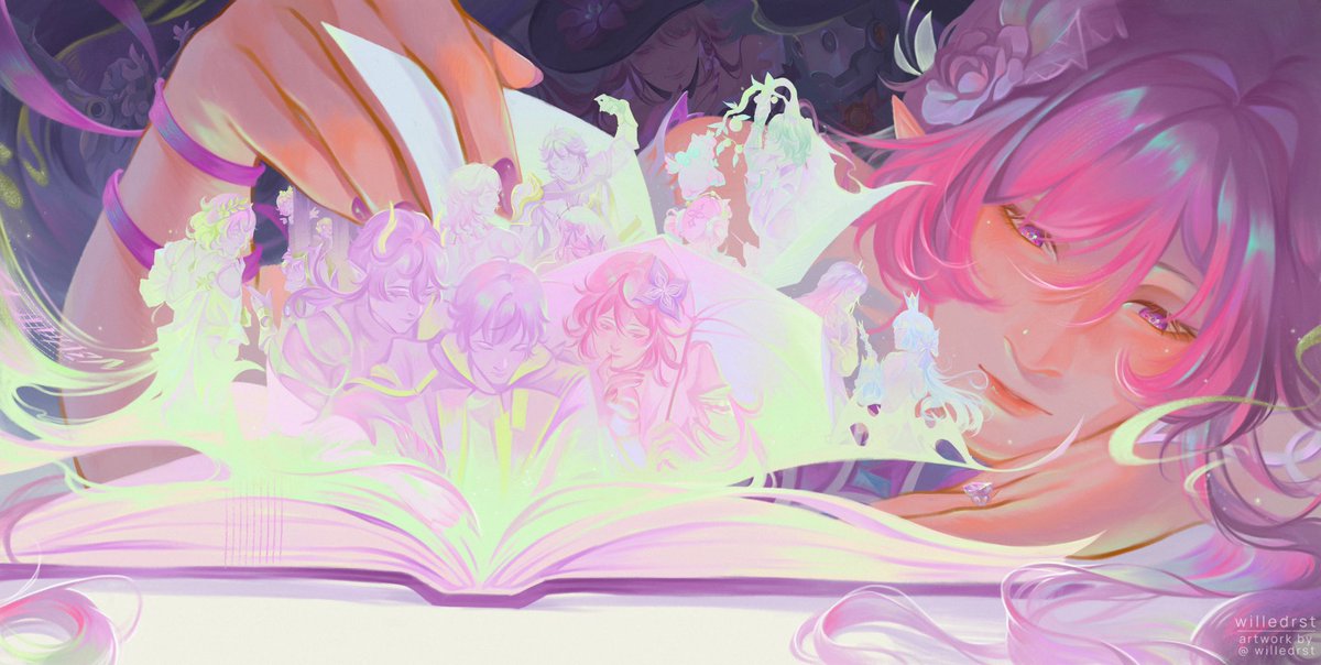 willedrst's tweet photo. sooo today is my bday 🤲✨

#digitalart #oc #2ha #HonkaiStaiRail https://t.co/ia8aAMtwxE