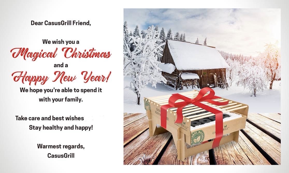 We wish you Merry Christmas and a Happy New Year filled with warmth, laughter, and delicious food. Let’s keep grilling sustainably and making unforgettable memories together in the coming year! ❤️

#merrychristmas #casusgrill