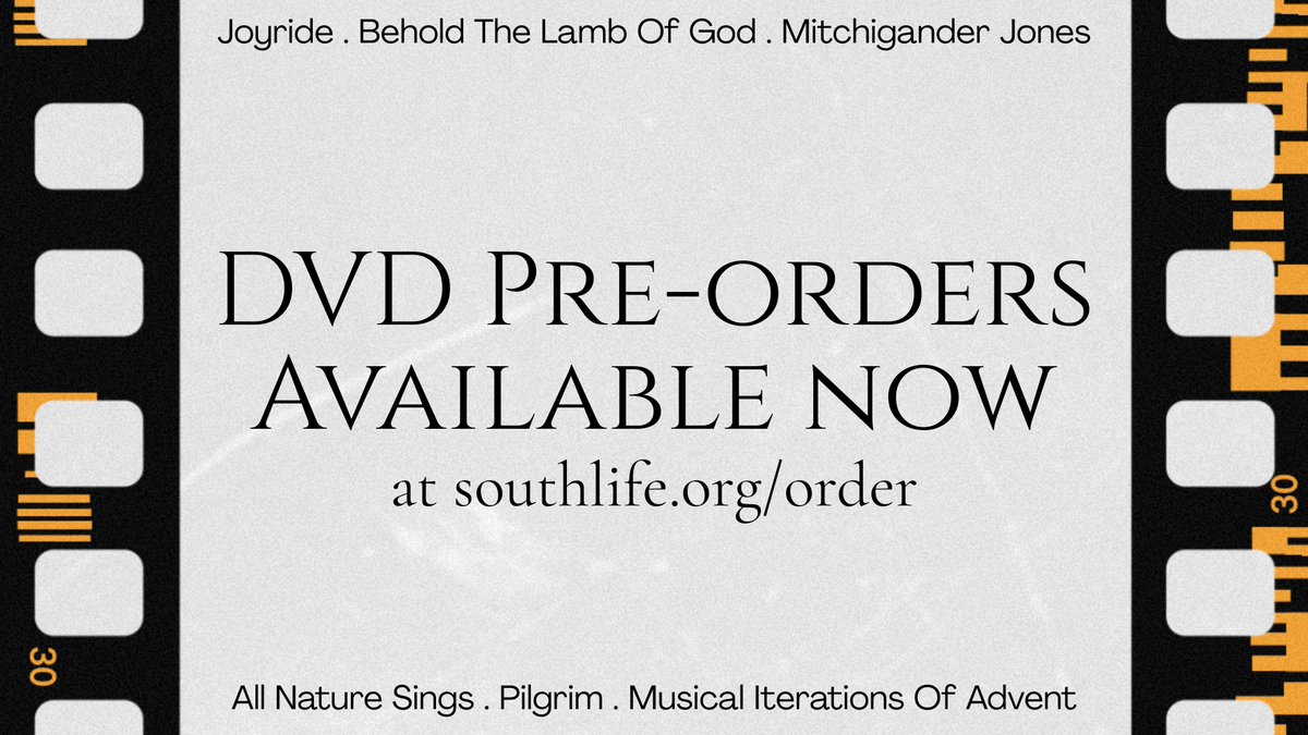 DVDs are now available to be purchased at our media store for Pilgrim. To order that or other recent presentations, go to southlife.org/order. 
To see a full catalog of all sermons and presentations available at our media store, go to southlife.org/order.