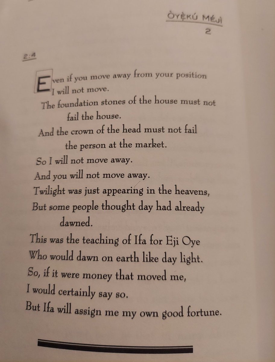 xspotsdamark's tweet image. The Odu Ifa is right there.
Yoruba were kicking knowledge like this but still fell to Christianity. Tragic