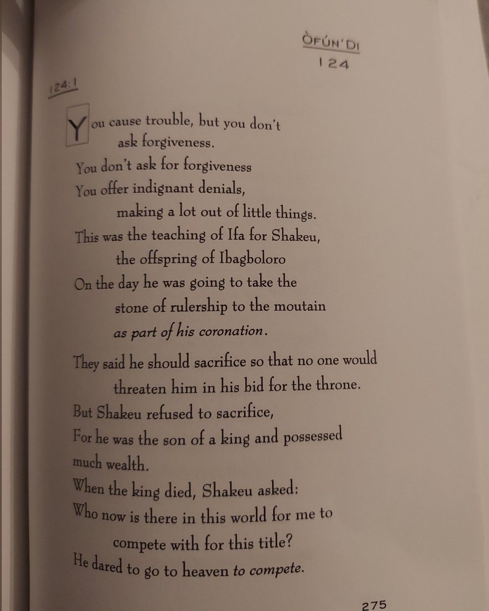xspotsdamark's tweet image. The Odu Ifa is right there.
Yoruba were kicking knowledge like this but still fell to Christianity. Tragic
