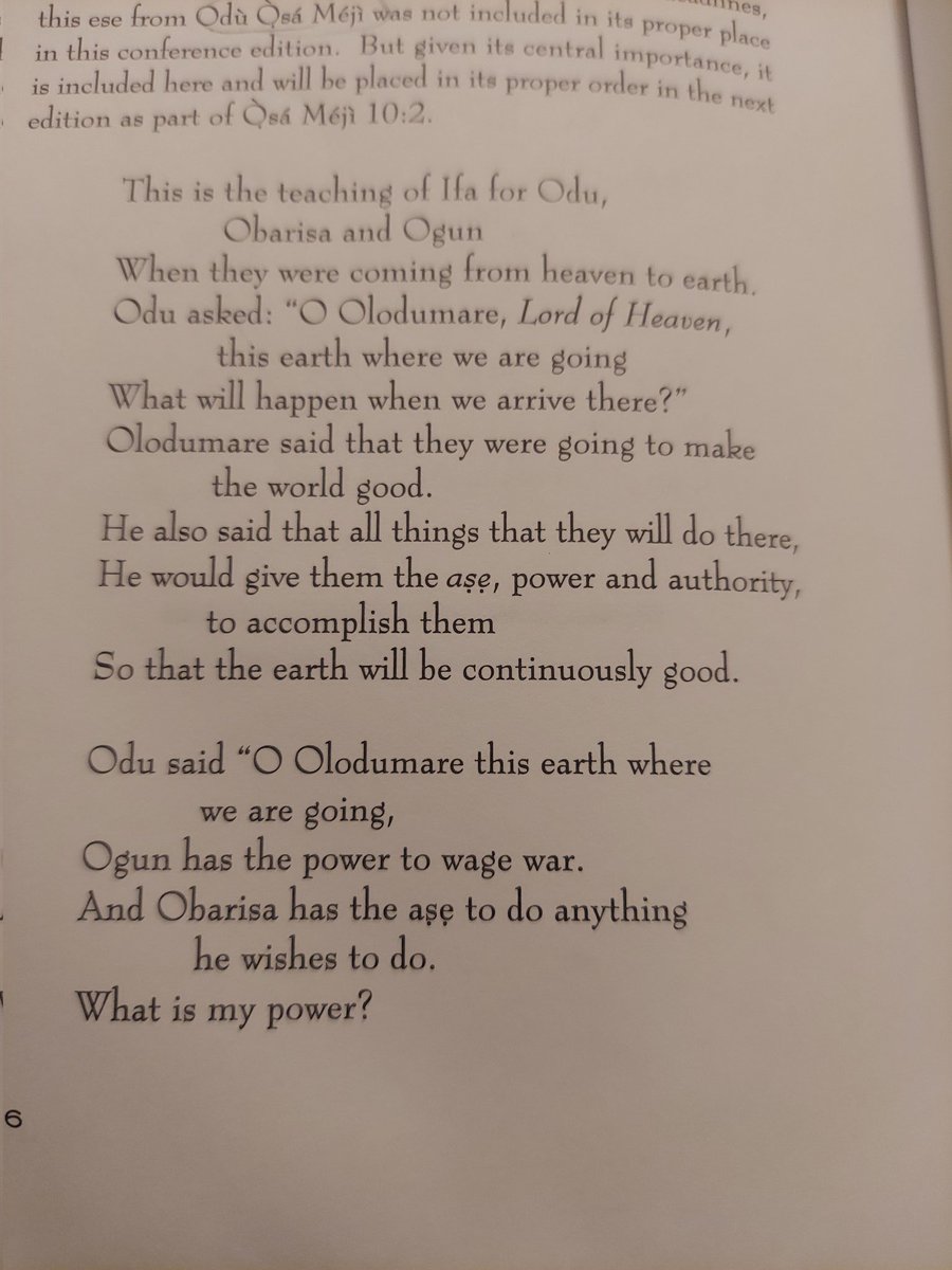 xspotsdamark's tweet image. The Odu Ifa is right there.
Yoruba were kicking knowledge like this but still fell to Christianity. Tragic