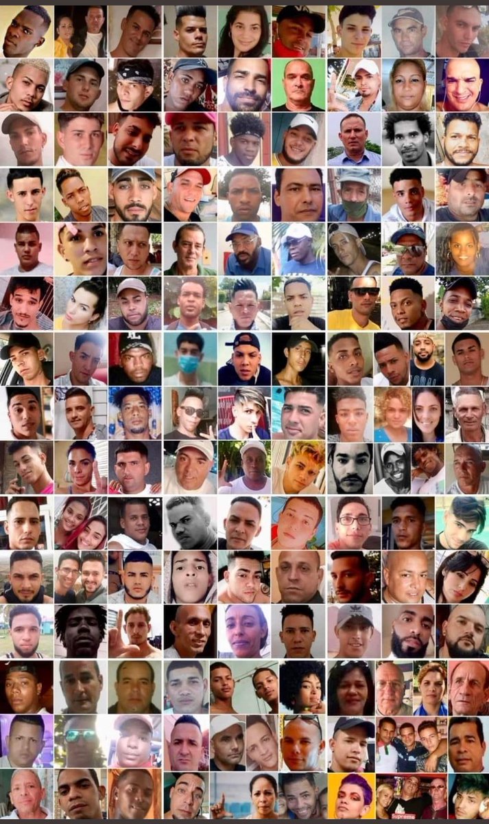 🇨🇺 Otro año que pasa, la tirania continua teniendo más  de 1000 presos políticos por protestar pacíficamente el 11J. Ellos pueden ser tu madre, padre, hijos, tia, tio, sobrinos, abuela o abuelos.  No los podemos dejar solos.  Exijo su liberación inmediata.