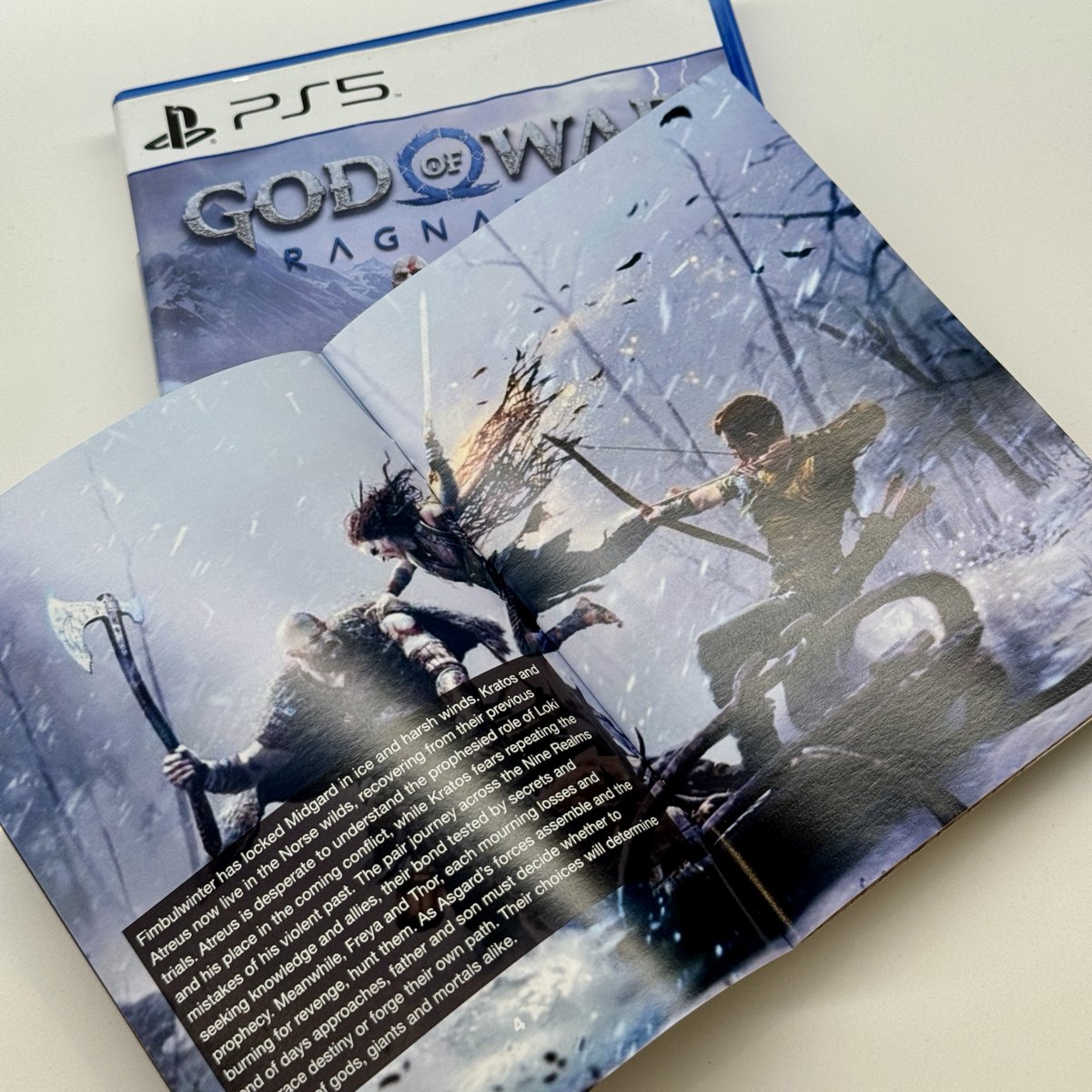 2_Old_4_Gaming's tweet image. I bet my copy of God of War: Ragnarok has something yours doesn't! ;)