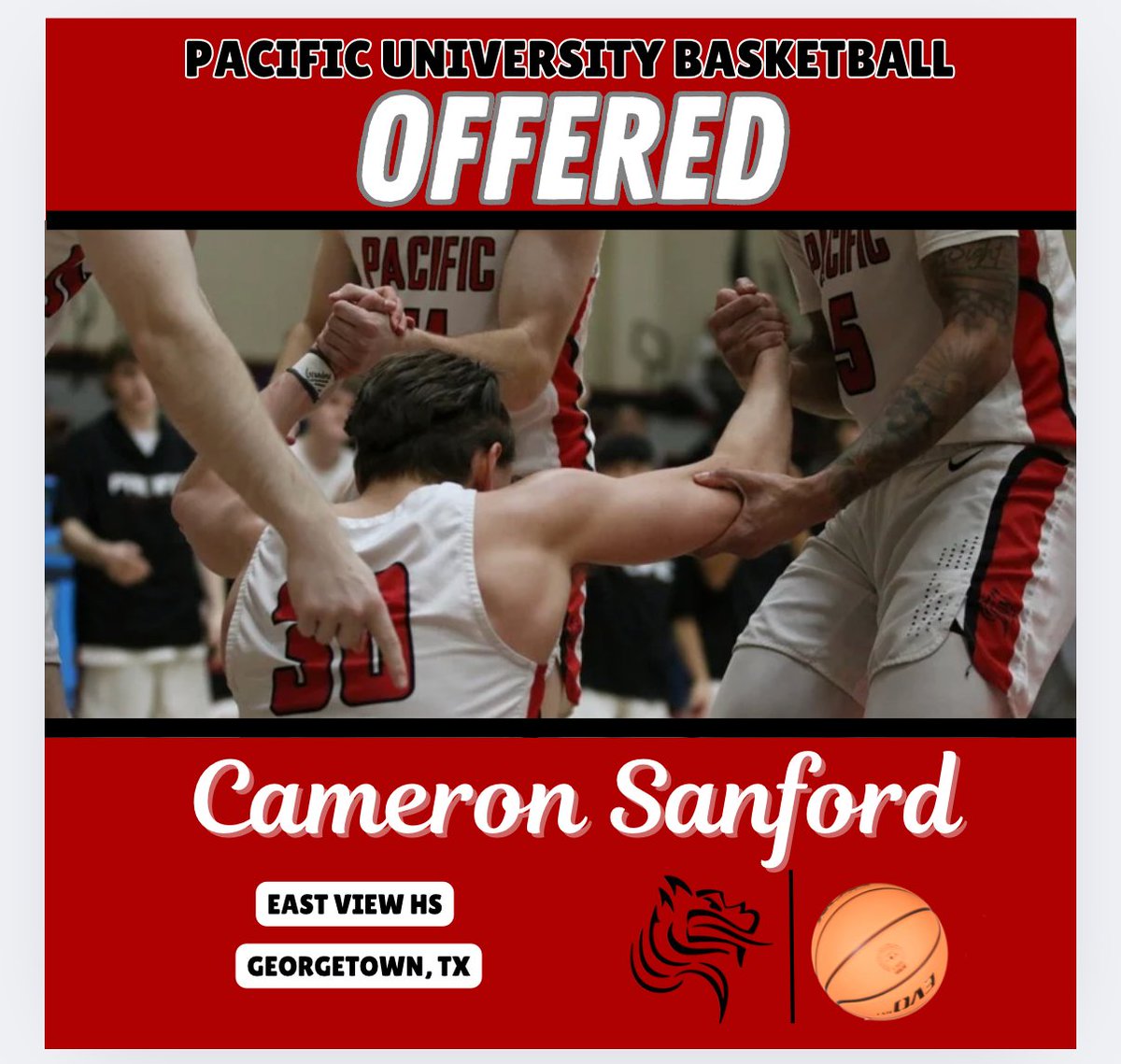 camwitdashifts_'s tweet photo. After a great conversation with @CoachBHellstrom I'm blessed to announce I've received an offer from Pacific University. Thank you @JustinLunt and @CoachBHellstrom for the opportunity. #AGTG
@EV_Hoops @ApEliteBBall  @AustinAcesBB @alldayprodtx https://t.co/yQJZMtSvOD