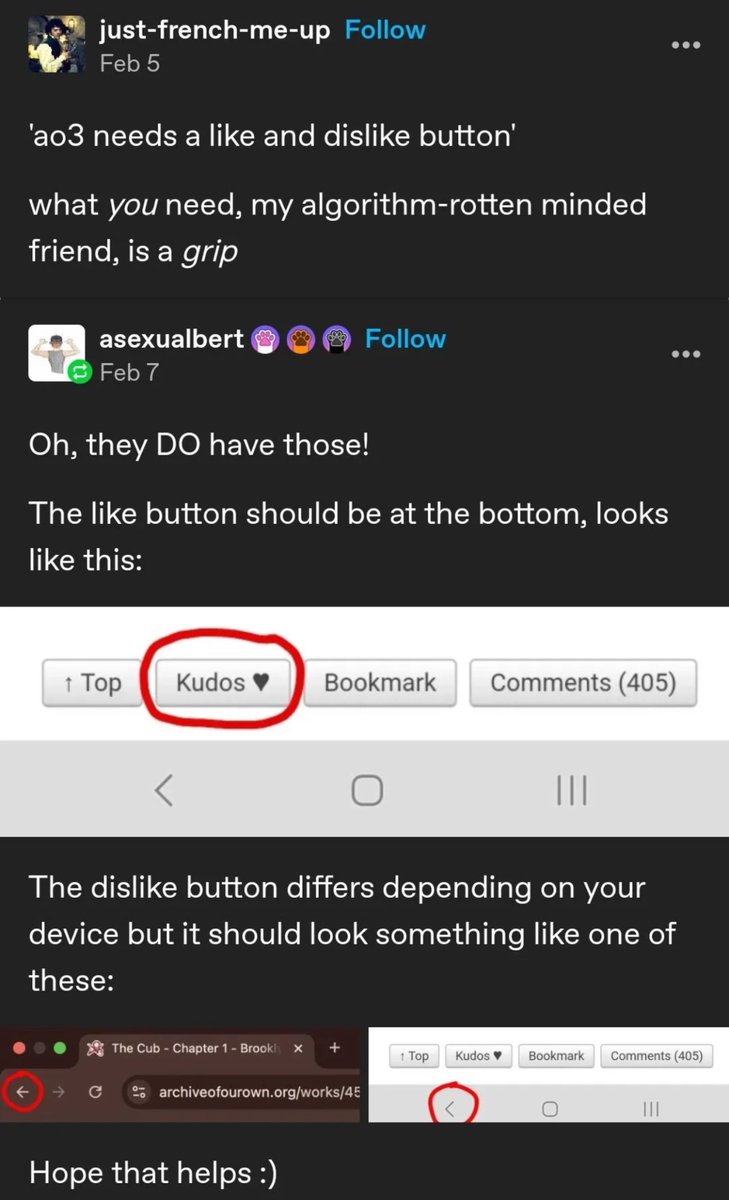 wwxwashere's tweet image. fun fact: ao3 has a dislike button