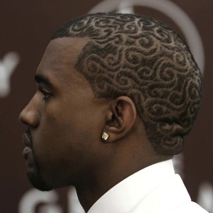 rogue's tweet image. Some Ye hairstyles