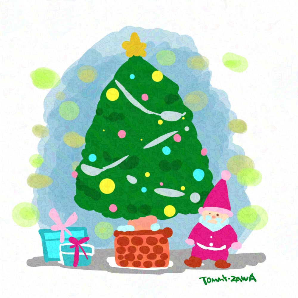 ymmtymmt0901's tweet photo. 「メリークリスマス」2025.12.24 #1日1絵 #イラスト #illustrations #365日チャレンジ #day358 #毎日更新中 クリスマスイブなので、クリスマスらしい絵を描きました。みなさんに素敵なクリスマスが訪れますように。 https://t.co/v4finwccKv