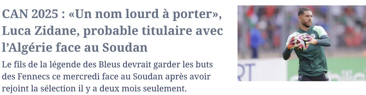 eh, <a href="/Mahrez22/">Riyad Mahrez</a>, le nom "dur à porter" aujourd'hui en Algérie, c'est Gleizes, Christophe Gleizes. Pas Zidane
<a href="/sofoot/">SO FOOT</a>