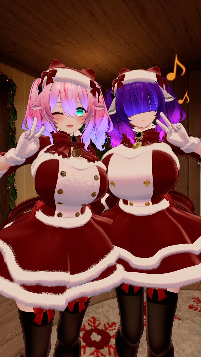 クリスマス二種合わせ🎄🐰