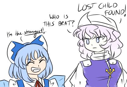 Counterpoint: Letty hating Cirno is really funny.