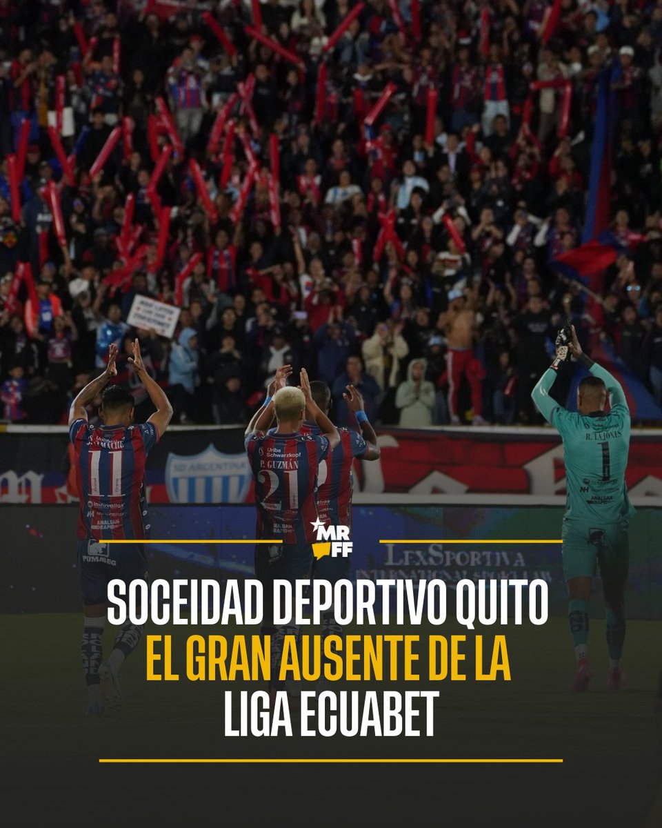 MrOFFSIDER's tweet image. En el quinto puesto y con 2281 puntos, Deportivo Quito es el único de los cinco mejores puntuados de la Tabla Histórica de la Serie A que no está en la primera división del fútbol ecuatoriano.