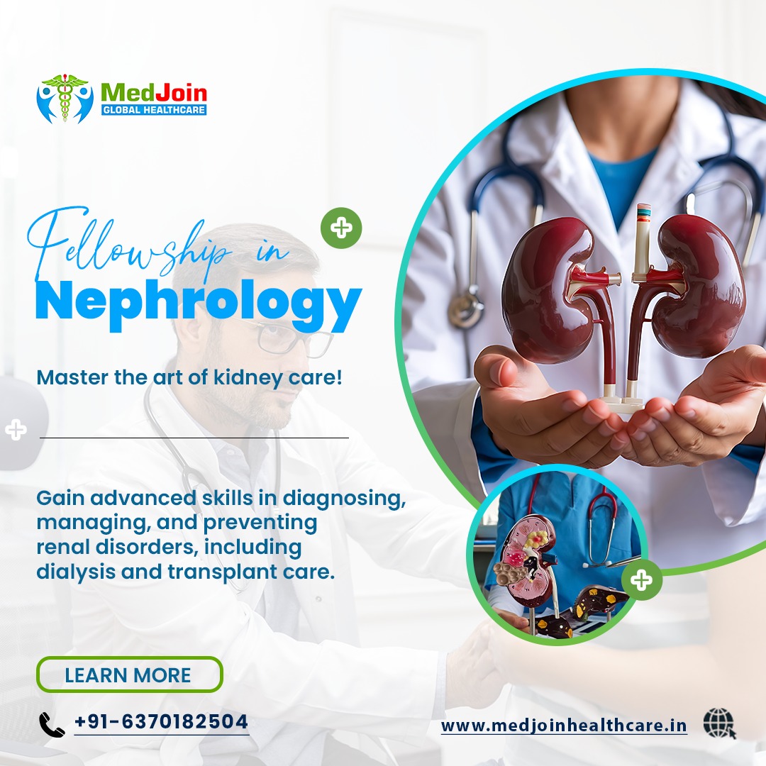 medjoinglobal's tweet photo. Join the Fellowship in Nephrology and gain advanced expertise in renal medicine, dialysis management, and critical nephrology cases.

#MedJoin #MedJoinGlobal #FellowshipProgram #FellowshipinNephrology #Nephrology #RenalCare #KidneyCare

🌐 Website: https://t.co/isyj0LqsKW https://t.co/DL7JhInwAJ
