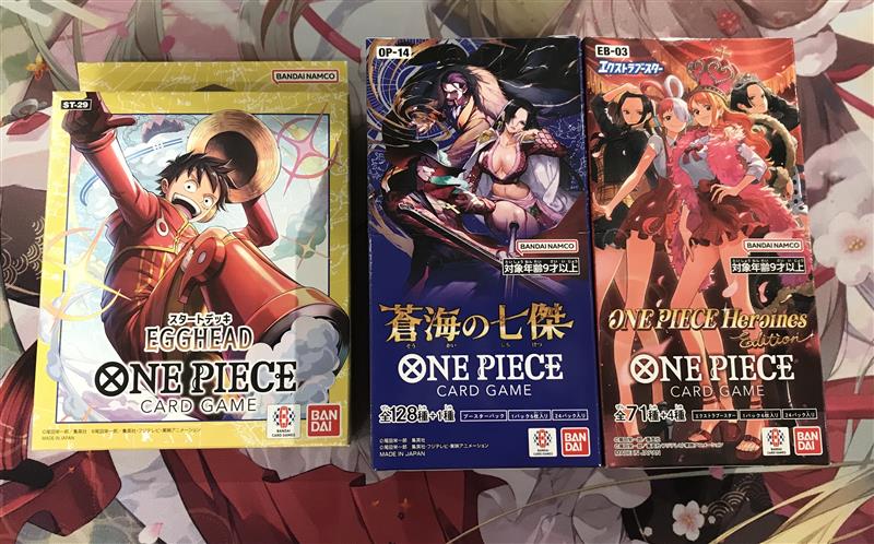 ワンピースカードゲーム】 ワンピカード各種商品発売中！！ 最新弾