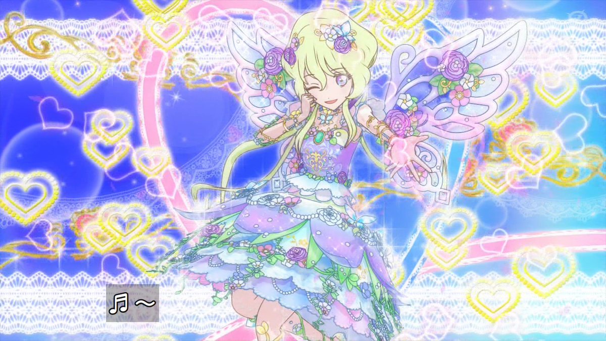 アイカツスターズ 双葉アリア アイカツの花を咲かせましょう！ アリアちゃんお誕生日おめでとう