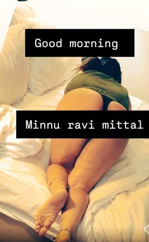 Minnu Ravi mittal backup account tweet media
