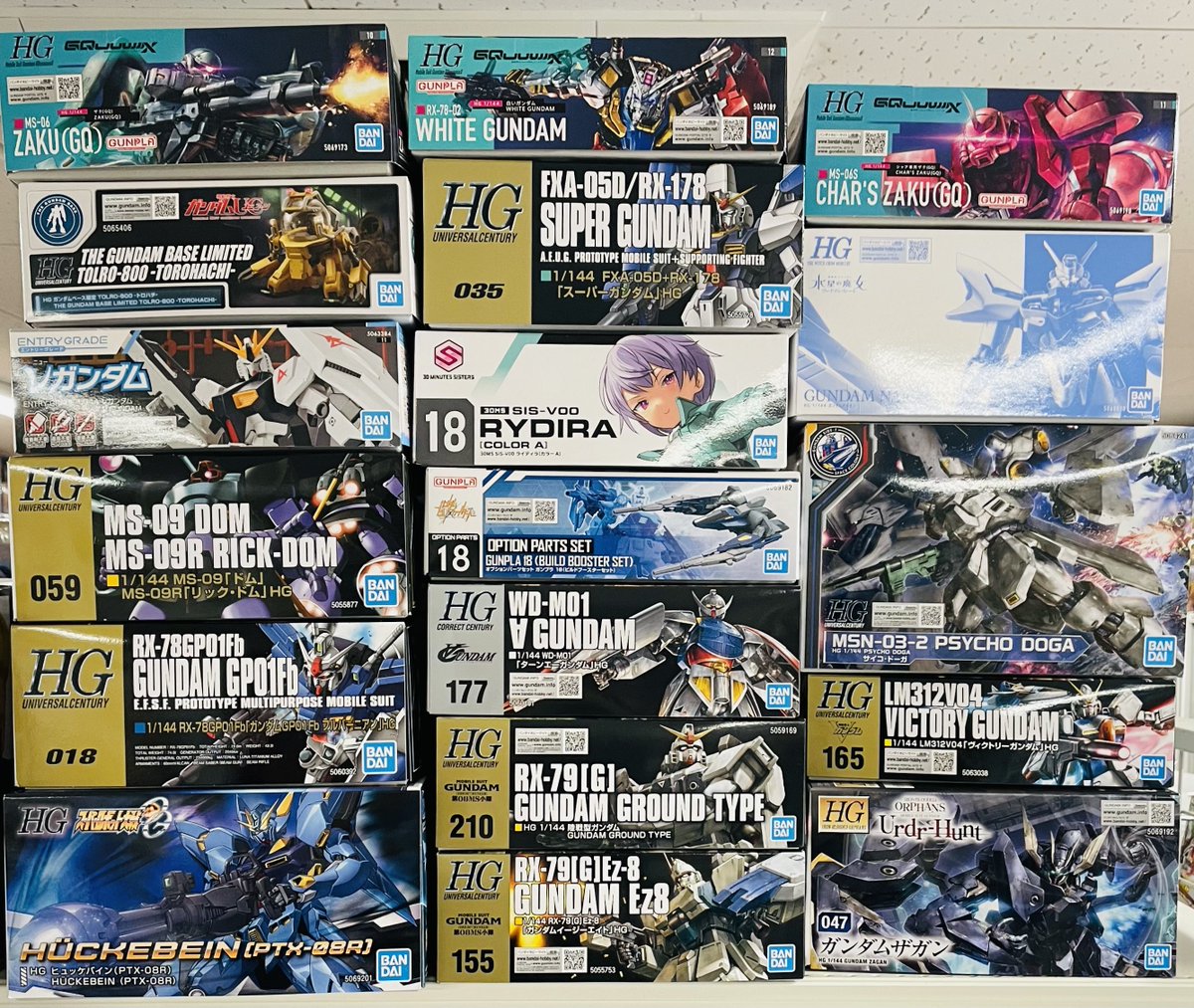 お売りいただいていたガンプラが売り場に出せたので投稿します！ お
