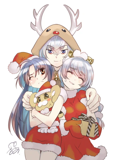 しゅいませんお仕事終わらないので再掲で～ #クリスマス