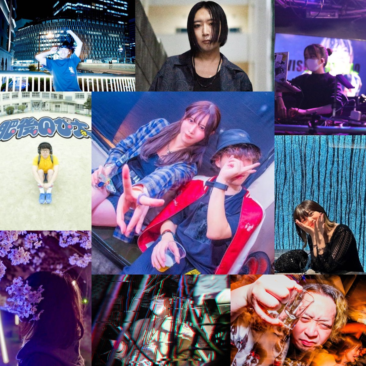 watamosha's tweet photo. 【DJs】
@BatsuBatsuJP 
@DjAkkeY 
@Assi48Momimann
@pop_step_onishi
@ogaryo_yuzen 
@snakeaniki 
@dildope 
@zankyo_kohei 
@bokurawa10si 
@numusicjpn 
@rorocromai 
@maruhi_IQ3 
@l9p_m 

【VJs】
@Kenta2596 
@aa_a_genshin

#狂遊Fuk
#福岡セレクタ https://t.co/4UDnHkSSjo