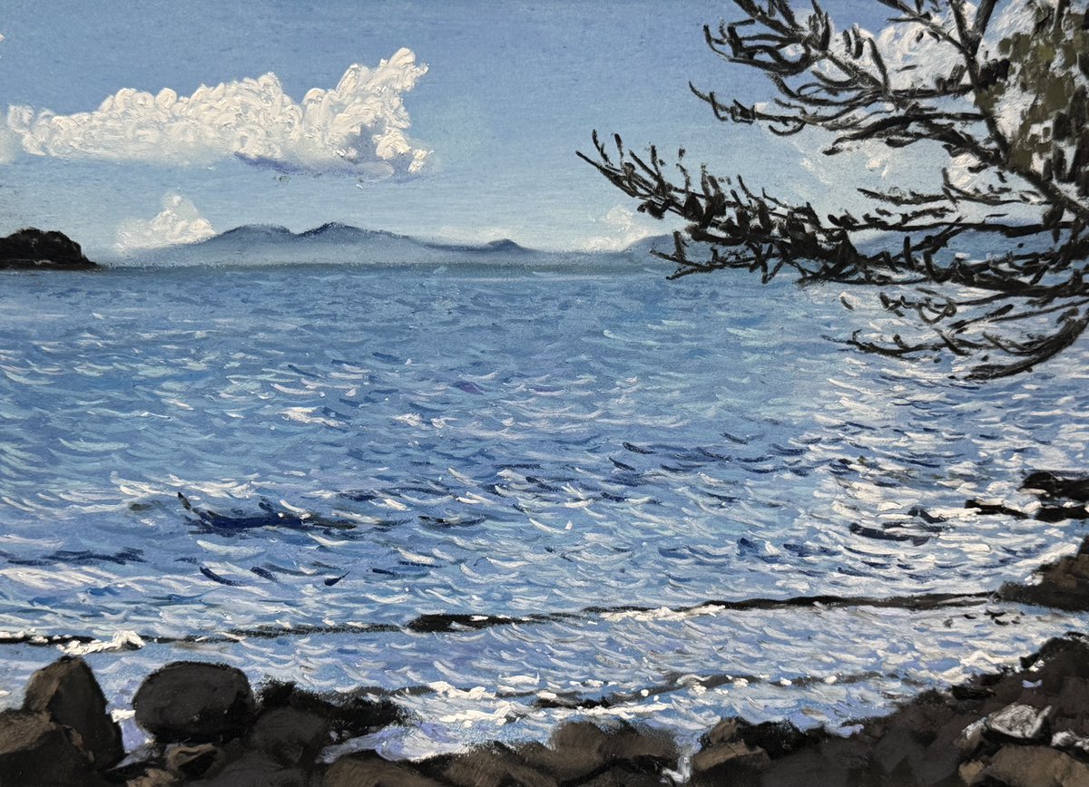 海と少女のパステル画 海と少女のパステル画 海 海の少女 - fu_u03のイラスト - pixiv